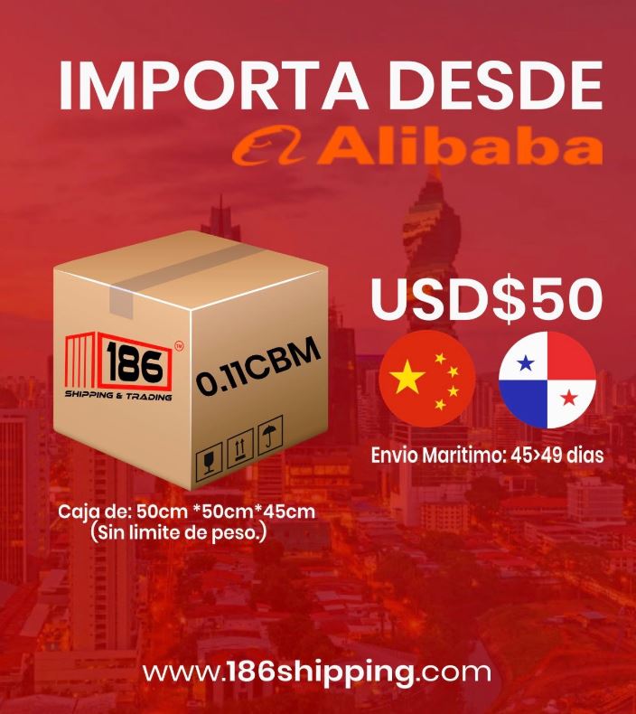 Importa a Panama con USD$50