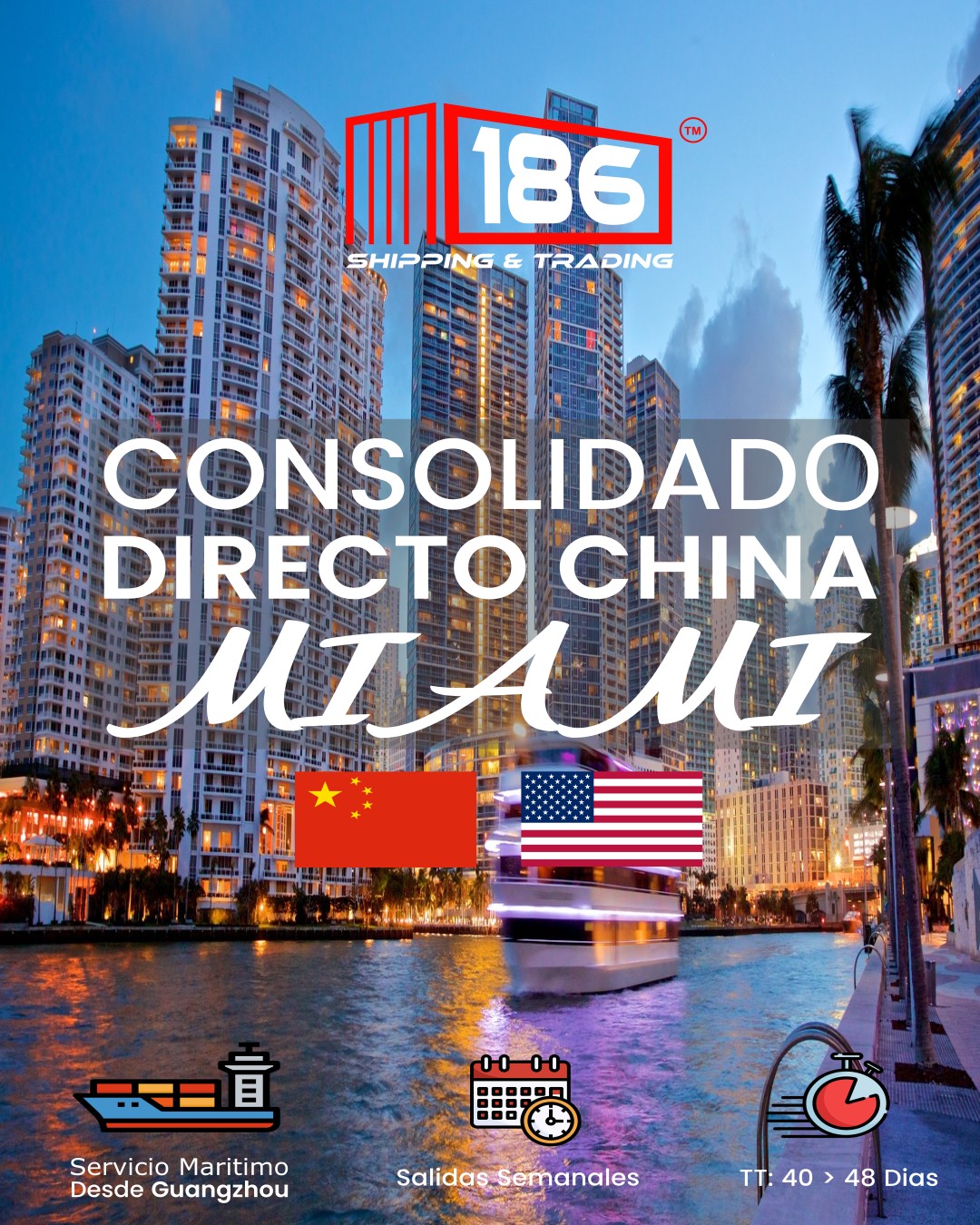 Consolidado China – Miami